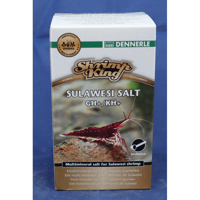 Shrimp King Sulawesi Salt GH+/KH+, 200g